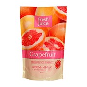 Крем-мыло жидкое Fresh Juice дой-пак, 460 мл, с увлажняющим молочком Grapefruit (e.13242)