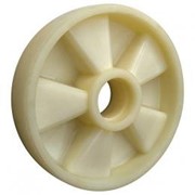 Колесо для гидравлической тележки рулевое полиамид фотография