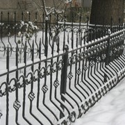 Забор секционный фото
