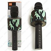 Караоке-микрофон Super Voice Wireless Microphone V8 Camo-Black(Камуфляж-Чёрный) фотография