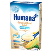 Каша Humana б/м кукурузно-рисовая 200г (с 6мес) фото
