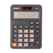 Калькуляторы Casio Калькулятор 8 разр. CASIO MX-8B настольный, черный/коричневый