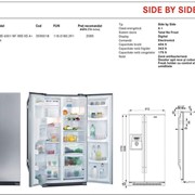 Холодильник Side by Side / 75 фото