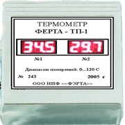 ФЕРТА ТП-1 - двухканальный цифровой термометр для измерения температуры подшипникового узла фото