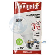 Лампа светодиодная Navigato NLL-A55-7-230-4K-E27 фото