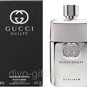 Туалетная вода Gucci "Guilty Pour Homme Platinum" 90 ml