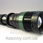 Яркий тактический фонарик (комплек: зарядка, аккумулятор, бокс для переноски) 0319 фото