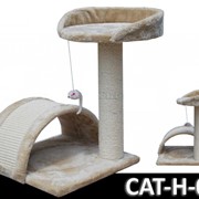 Когтеточка домик игровой комплекс для кота дряпка H-05