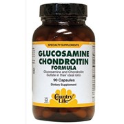 Препарат для суставов и связок Country Life Glucosamine Chondroitin Formula (90 капс) фото