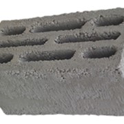 Блок керамзито-бетонный восьми щелевой фото
