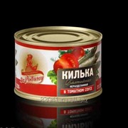 Консервы Килька балтийская неразделанная в томатном соусе 230 г фотография