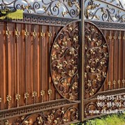 Виготовлення навісів, воріт, парканів, балконних  фото