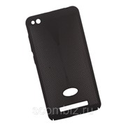 Защитная крышка для Xiaomi Redmi 4A“LP» Сетка Soft Touch (черная) европакет фотография