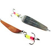 Блесна Маропедка 3г полированная 35мм Медь фото