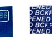 Охранная пломба-наклейка “Барьер“ фотография