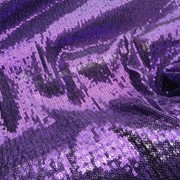 Ткань Сетка с Пайетками Фиолетовый фото