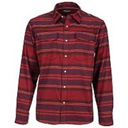 Рубашка Simms Gallatin Flannel LS Shirt Auburn Red Stripe фотография