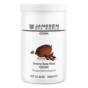 Janssen Корректирующее кремовое обертывание Какао Janssen - Cocoa Creamy body pack P-8686P 1000 мл