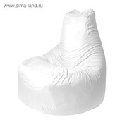 Кресло - мешок «Банан», диаметр 90 см, высота 100 см, цвет белый фото
