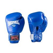 Перчатки боксерские Reyvel RV-101 12 унций синие фотография