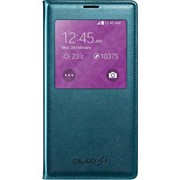 Чехол S View Cover для Samsung Galaxy S5 G900 зеленый (EF-CG900BGEGRU) фото