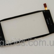 Тачскрин оригинальный / сенсор (сенсорное стекло) с рамкой для Nokia X7 X7-00 (черный цвет) 4086 фотография