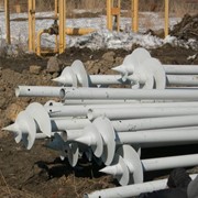 Сваи винтовые фото