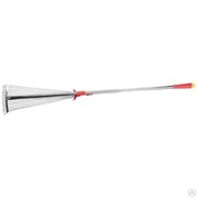 GRINDA Грабли веерные, регулируемые, длина 1240мм, с алюминиевым черенком, ширина рабочей части 170-450мм, 15 круглых зу фото