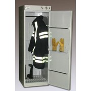 Шкаф для сушки боевой одежды пожарного фото