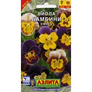 Семена цветов Виола Бамбини, смесь фото