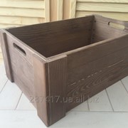 Ящик большой деревянный фотография
