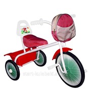 Детский Велосипед Малыш 06C розовый с сумкой фото