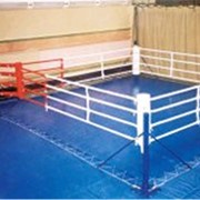 Ринг напольный боксерский 4х4 м площадь 5х5 м на упорах (монтажный размер 5х5 м)