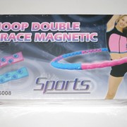 Обруч массажный Hoop Double Grace Magnetic Sports с магнитами 6008
