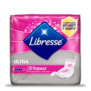 Прокладки Libresse Ultra Normal с поверхностью сеточка, 10 шт