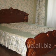 Деревянная кровать 1 фото
