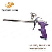 Пистолет для пены фиолетовый "МАСТЕР" (пластиковая рукоятка)