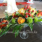 Цветы на фуршетный стол фото