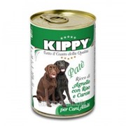 Паштет для собак KIPPY, ягненок, рис и морковь 400 г фото