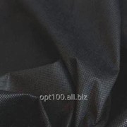 Флизелин клеевой черный 0,9 м ширина фото