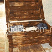 Сундук деревянный фото
