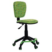 Кресло детское Бюрократ CH-204-F/CACTUS-GN подставка для ног зеленый кактусы фото
