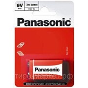 Батарейка Panasonic Zinc Carbon R6F22RZ/BP1 крона /12/60/ фотография