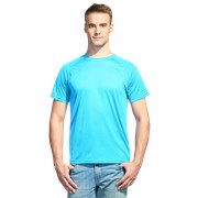 Мужская спортивная футболка StanPrint 30 Бирюзовый неон XL/52 фотография