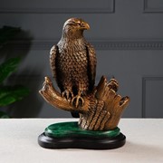 Сувенир “Орел на ветке“, цвет коричнево-золотой, 32 см фотография