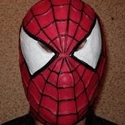 Маска Спайдермен, купить маску спайдермен, миаски из латекса, латекс маску купить, фото