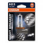 Лампа галогенная Osram Night Breaker Unlimited, H11 60/55W 1 шт. 64211NBU01B фотография