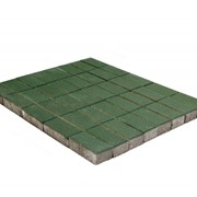 Тротуарная плитка Braer Прямоугольник цвет зеленый фото