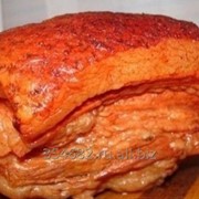 Мясо свиное на рёбрах копченое на опилках фото