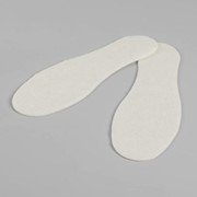 Стельки для обуви 'Мягкий след', универсальные, 36-46 р-р, пара, цвет белый фото